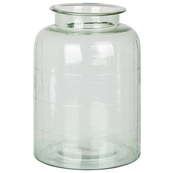 Blumenvase VINDALOO Glas 35 cm Hellgrün