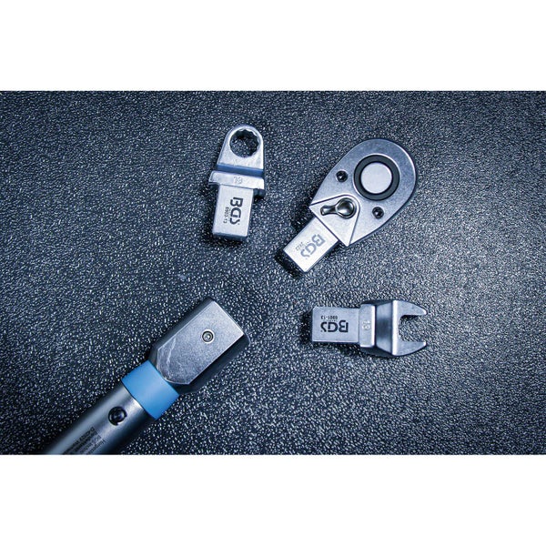 Drehmomentschlüssel Set mit verschiedenen Aufsätzen