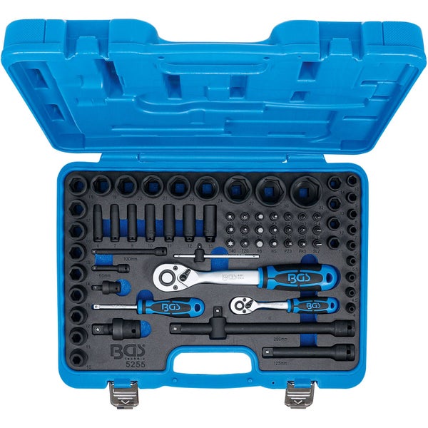 Werkzeugkoffer aus Kunststoff mit BGS Technic Logo