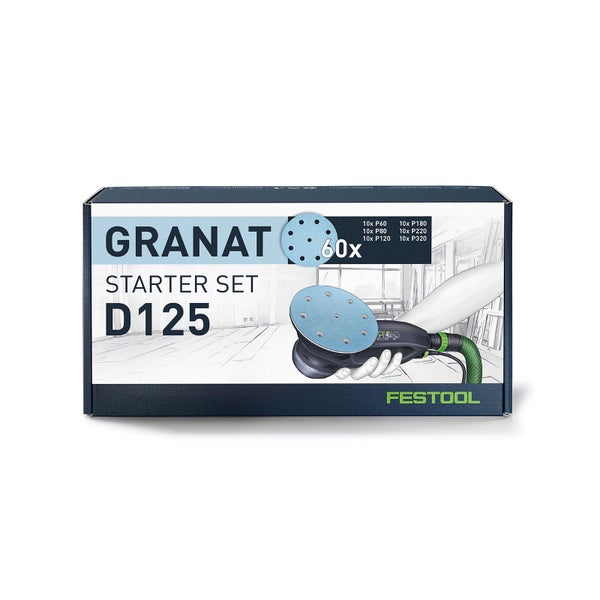 Festool Schleifmittel Granat D125 GR-Set - 578668