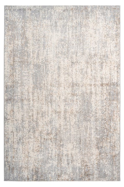 Kurzflor Teppich Felicie Taupe Modern, Used-Look 80 x 150 cm