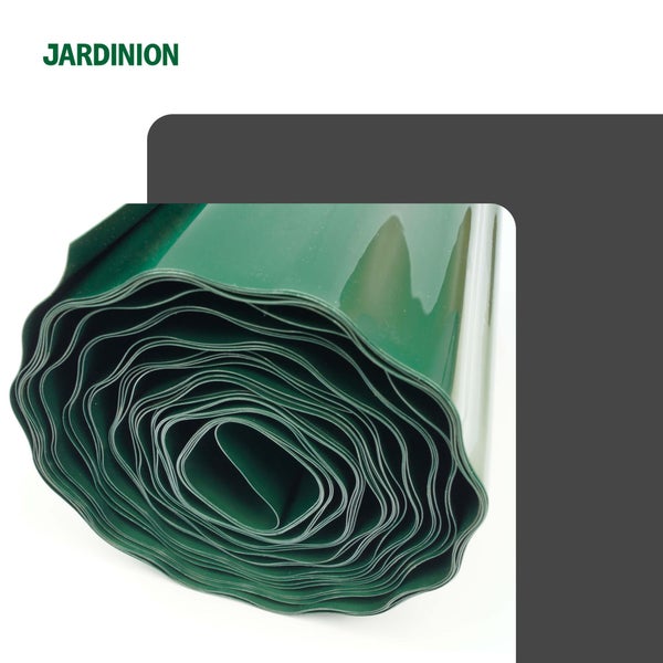 Jardinion Rasenkante aus Kunststoff, aufgerollt