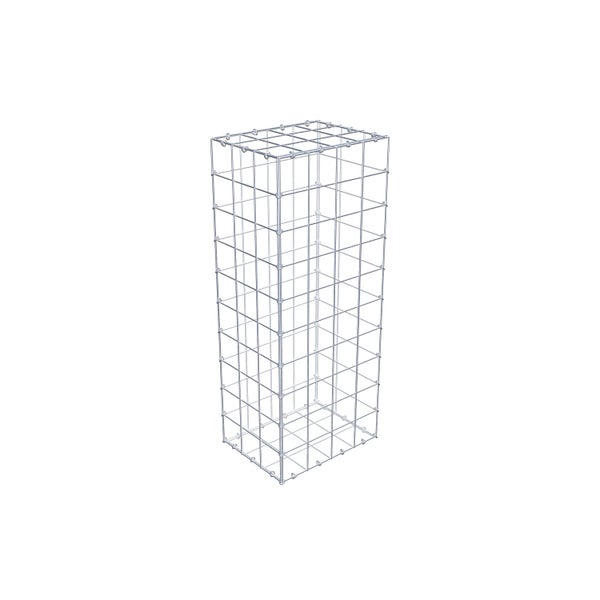 Gabione 100 cm x 30 cm x 40 cm (L x H x T), Maschenweite 10 cm x 10 cm, C-Ring