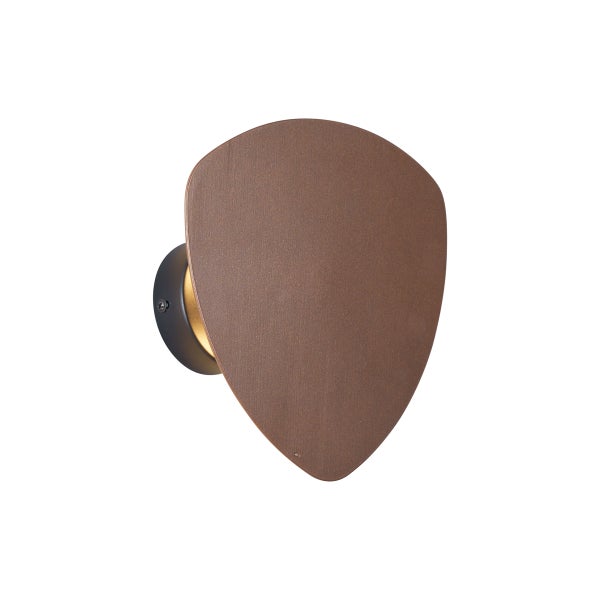 Wandleuchte mit Holzoptik