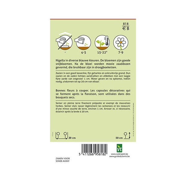 Informationen zum Anbau von Nigella-Samen