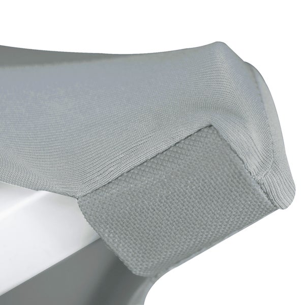 Beautissu Stella Stehtischhusse Ø 80 cm Silber
