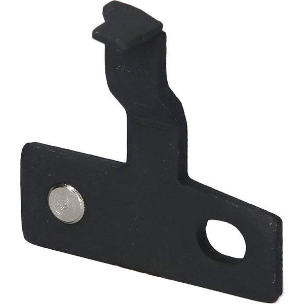 Metallhalterung mit Loch und Befestigungsstift