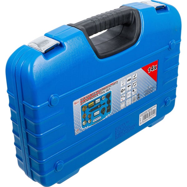 BGS Silentlager Werkzeugsatz im blauen Werkzeugkoffer