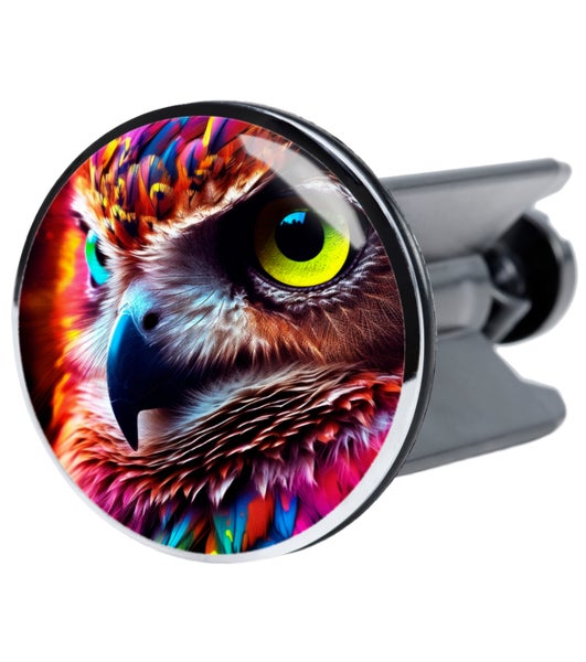 Waschbeckenstöpsel mit Eulenmotiv