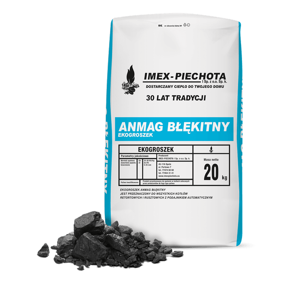 Nahaufnahme von Anthrazitkohle in verschiedenen Stückgrößen als Brennstoff.