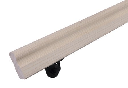 HandyStairs Edelstahl-Balustrade für Treppengeländer – seitliche Montage – Durchmesser 42,4 mm mit 5 Stangen – 150 cm