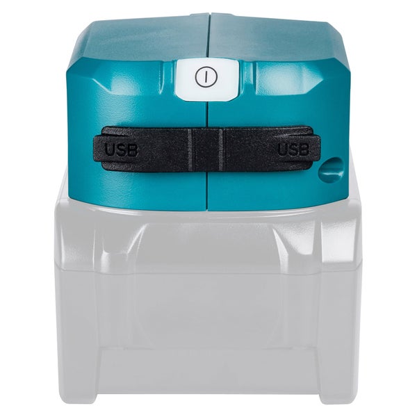 Akkuladegerät mit USB-Anschlüssen