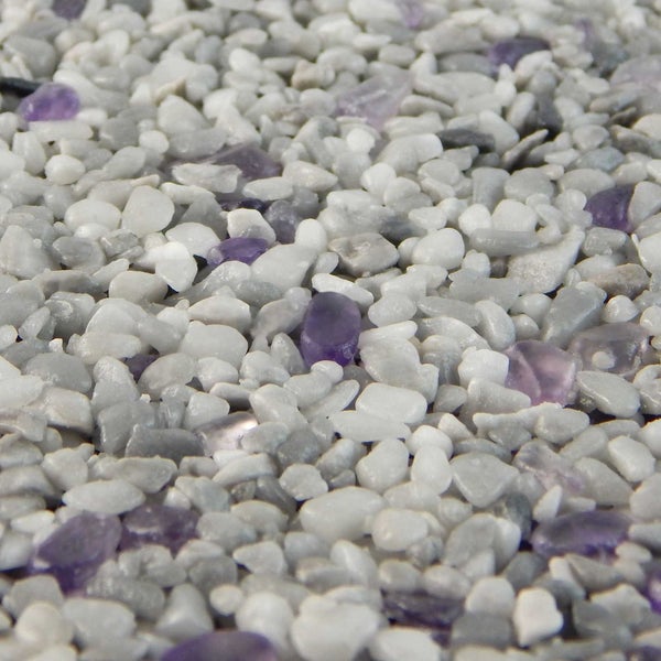Terralith Edelsteinteppich Amethyst / Nebula 1 qm -außen-