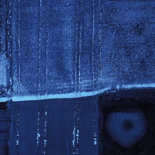 Nahaufnahme einer abstrakten Leinwandstruktur