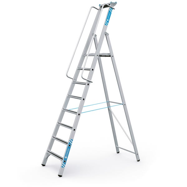 Aluminium-Stufenleiter mit Handlauf von Zarges