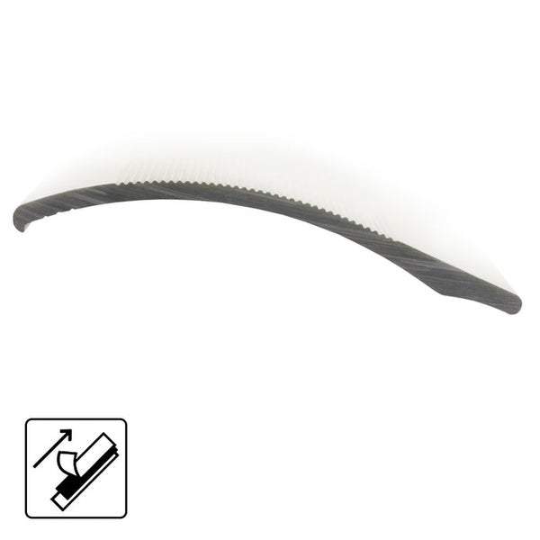 FLOORDIREKT Anpassungsprofil - aus Aluminium - Höhenausgleich bis 11 mm - Selbstklebend - 38 mm - Sahara - 100 cm