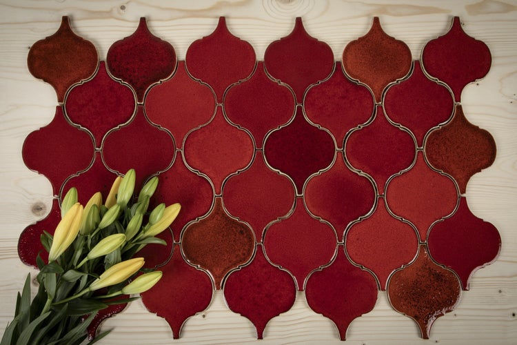 Muster aus orientalischen Mosaikfliesen