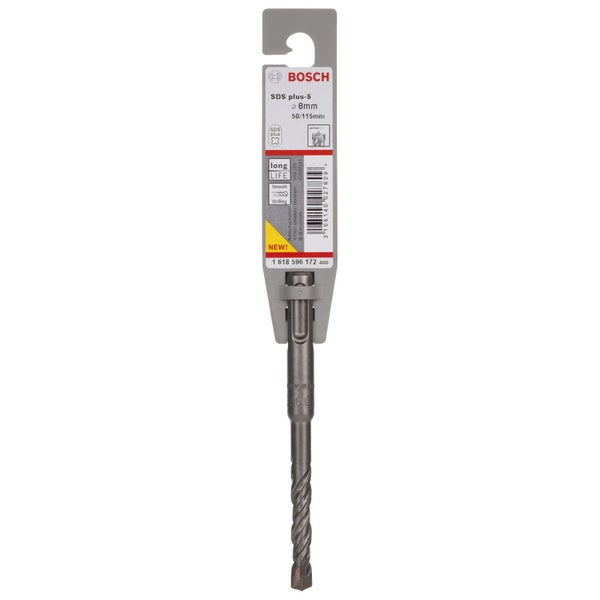 Bosch SDS plus-5 Hammerbohrer, 8 mm Durchmesser