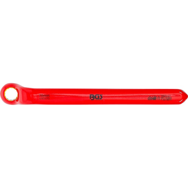 BGS VDE-Einringschlüssel tief gekröpft SW 10 mm - 72010