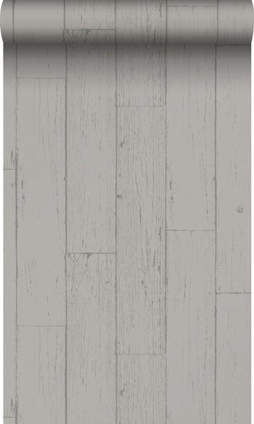 Origin Wallcoverings Tapete Holz-optik Taupe - 53 cm x 10,05 m - 347538