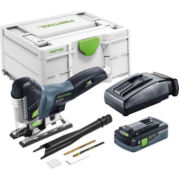 Festool Carvex Stichsäge PSC 420 EB Set mit Zubehör und Systainer