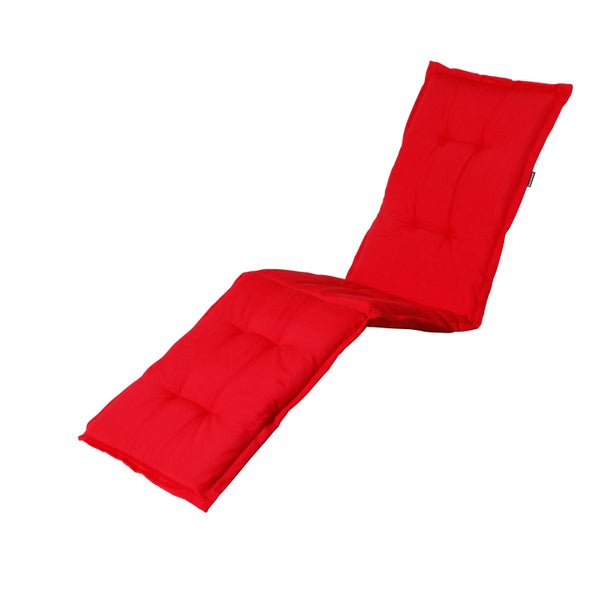Liegenauflage Panama rot - ca. 200x65 cm