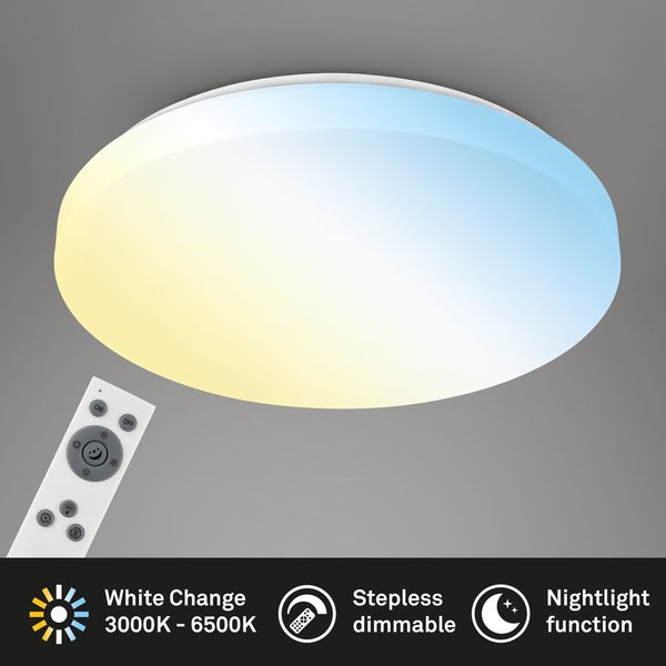LED Deckenlampe LED Deckenleuchte Wohnzimmer Dimmbar Fernbedienung CCT Flur