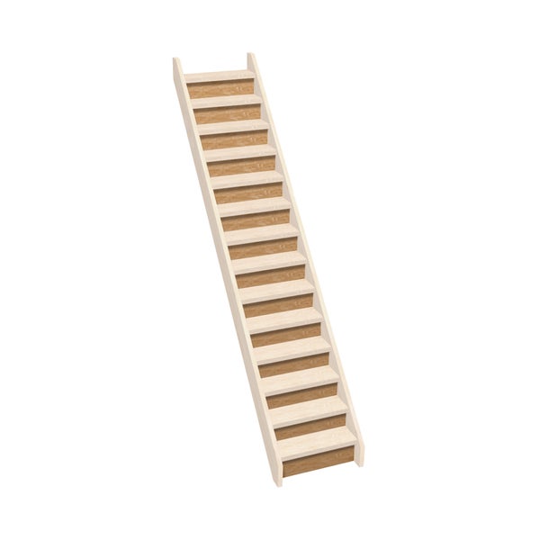 Normandie - Setzstufen für gerade Treppe