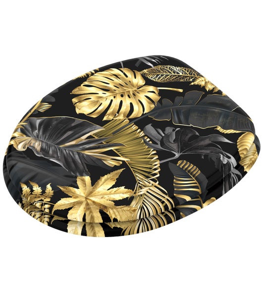 WC-Sitz Absenkautomatik Golden Leaves
