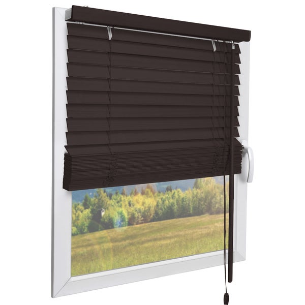 Sol Royal SolDecor JH3 Holzjalousie B70xH130 cm Dunkelbraun