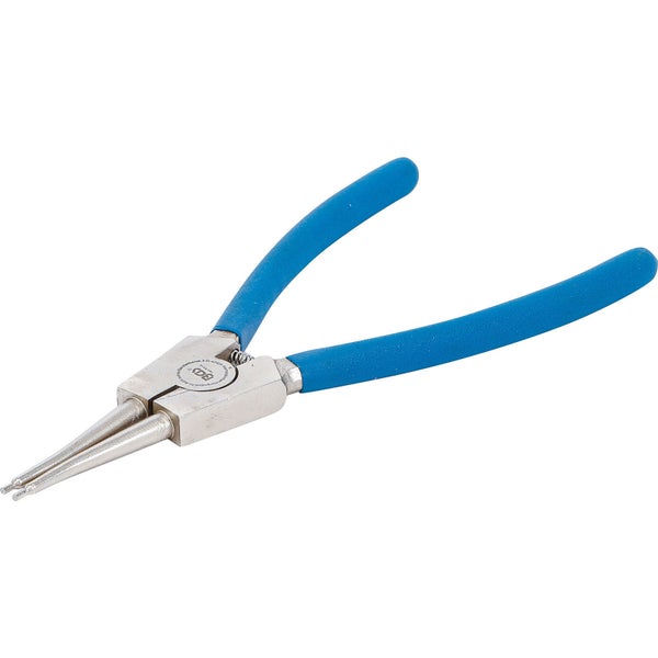 Sprengringzange mit blauen Griffen