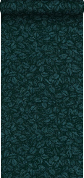 Borastapeter Tapete Blätter Dunkelgrün - 53 cm x 10.05 m - 660699
