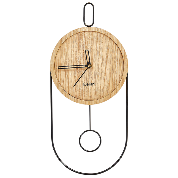 Wanduhr SIERRE 20 cm Hellbraun