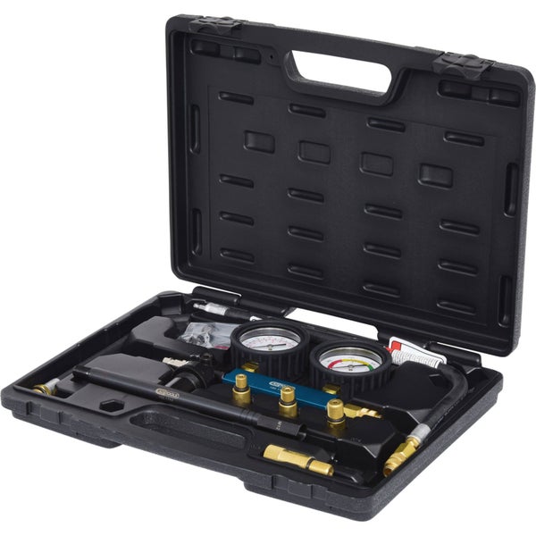 KS TOOLS Zylinder-Druckverlust-Tester 9tlg. - 150.1780