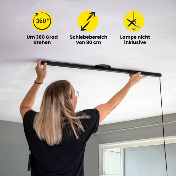 Lightswing® Single - Edelstahl - 90cm