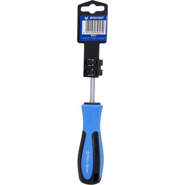 BRILLIANT TOOLS Schraubendreher Kreuzschlitz PH2 x 100 mm - BT031007