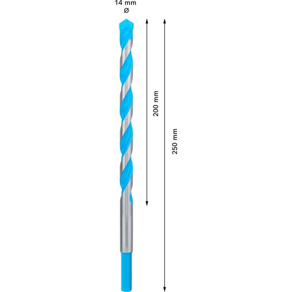Spiralbohrer für Fliesen