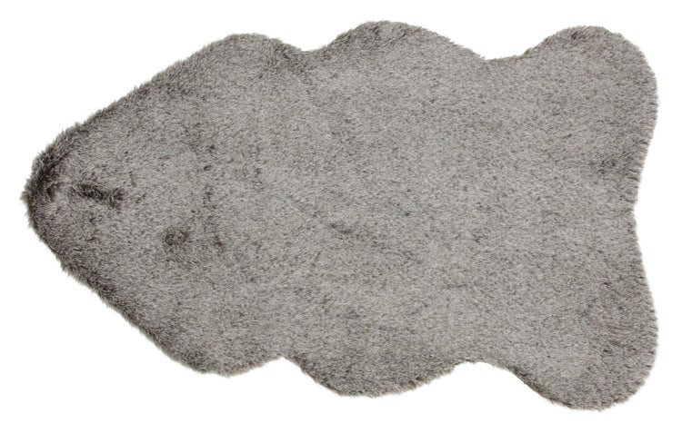FRANK FLECHTWAREN | Platzmatte Felloptik, POLYESTER, 45 x 30 cm