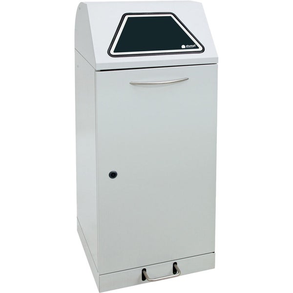 Stumpf Abfallbehälter mit Fußbedienung