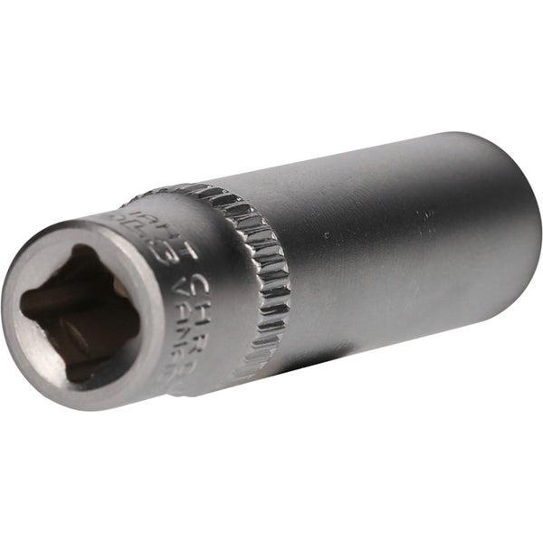 BRILLIANT TOOLS 1/4 Sechskant-Stecknuss lange Ausführung 10 mm - BT020956