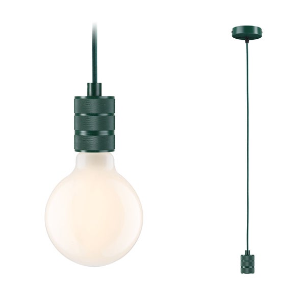 Neordic Pendelleuchte Tilla E27 max. 60W Grün dimmbar Metall