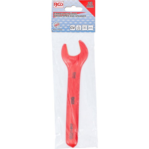 BGS Einmaulschlüssel 22 mm in Verpackung