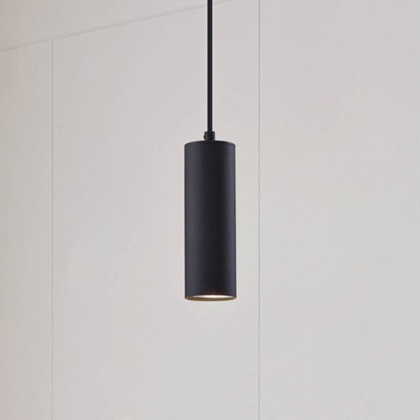 Lindby Pendelleuchte Joffrey (Modern) in Schwarz aus Metall (1 flammig, GU10) - Deckenlampe Esstischlampe Hängelampe Hängeleuchte Wohnzimmerleuchte