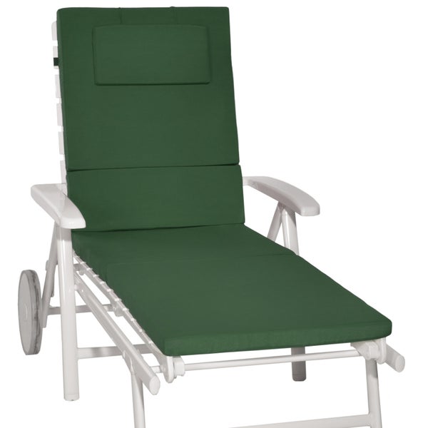 Beautissu Loft RL Rollliegenauflage 200x60x5cm Dunkelgrün