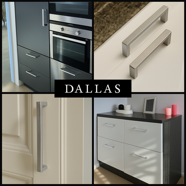 Möbelgriff Stangengriff Dallas lochabstand  96 mm Edelstahl  Set 10