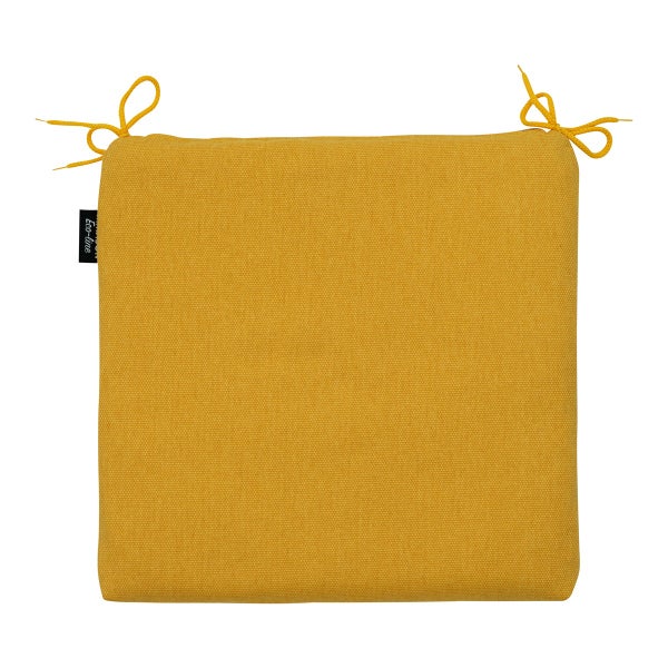Sitzkissen Gold Canvas Eco+ - Ca. 40x40 cm - 4er-Set