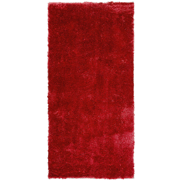 Zottelteppich EVREN Rot 80 x 150 cm