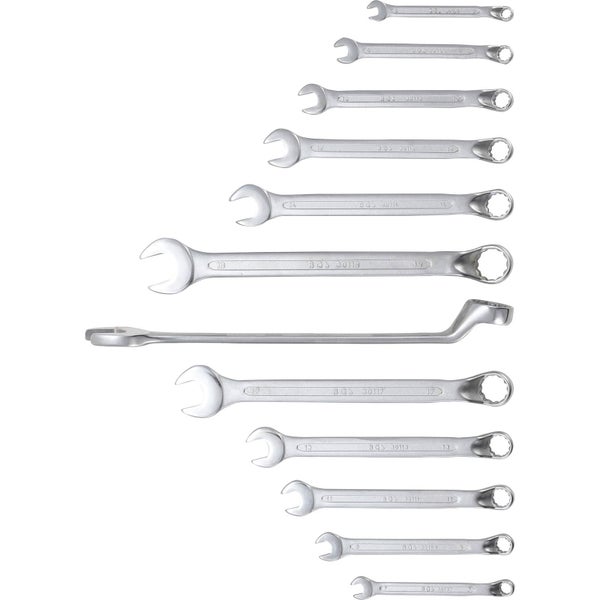 BGS Maul-Ringschlüssel-Satz gekröpft SW 6 - 22 mm 12tlg. - 30301