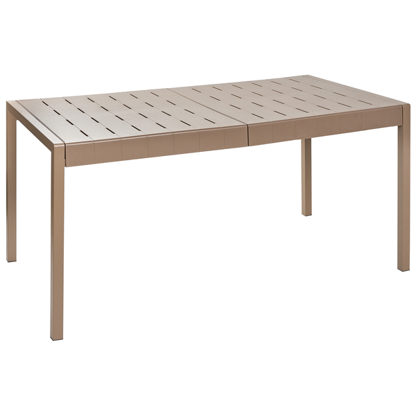 Gartentisch BARTICA 154 cm 84 cm Braun
