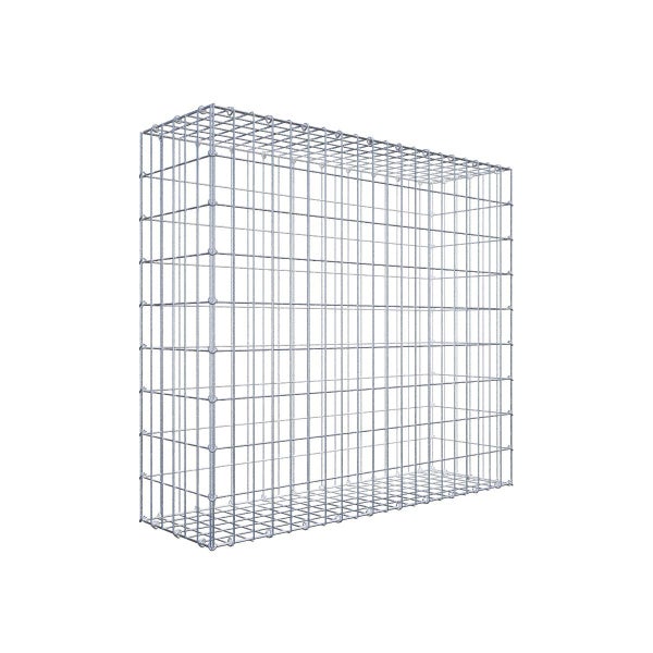 Gabione 100 cm x 90 cm x 30 cm (L x H x T), Maschenweite 5 cm x 10 cm, C-Ring